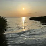 Chalet Retro Lakefront House With A Dock Balatonvilágos