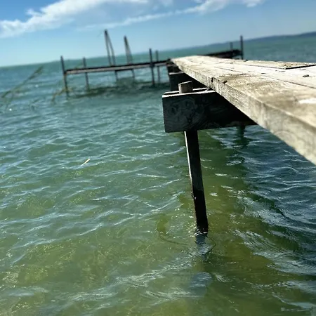 Retro Lakefront House With A Dock Balatonvilagos