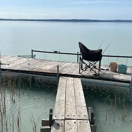 Retro Lakefront House With A Dock